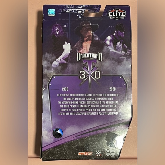 WWE Elite Collectors Edition Series 79 Undertaker 30th Anniversary Figure - Picture 8 of 8